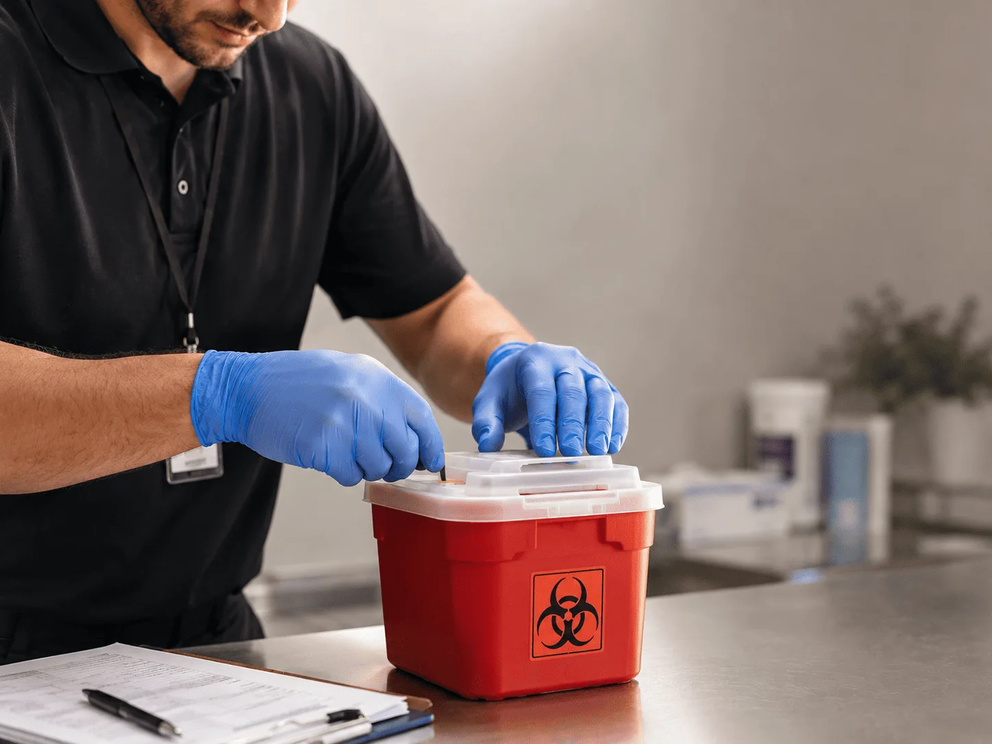 Why choose Sharps Waste Disposal in Freeport, MI